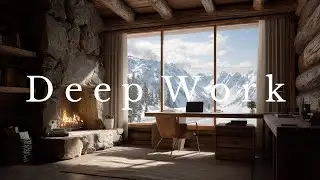 Snowy Mountain Deep Work｜雪山で深く集中するワークミュージック
