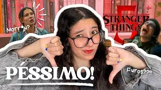 OS 40 FUROS DE ROTEIRO EM STRANGER THINGS | Decepcionou muito!