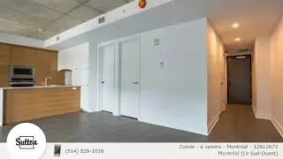 Condo - &agrave; vendre - Montr&eacute;al - 12812672