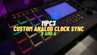 MPC3 Custom Analog Clock Sync