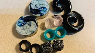 My gauges/tunnels collection