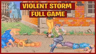 Arcade Gameplay &mdash; Violent Storm [2 Players] [4k60fps]