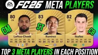 TOP 3 Meta Players in Each Position in FC 26 (Cheap Starter Cards) - EA FC 26 Ultimate Team