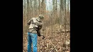 ALMOST CUT MY LEG OFF!!