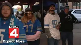 Detroit Lions fans gear up for Monday Night Football