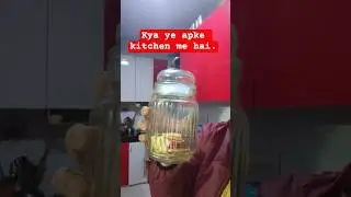 glass grocery container. grocery jar. glass jar meesho kitchen finds. meesho glass jar #glassjars