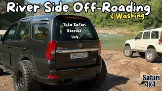 Off-roading with Tata Safari Storme 4x4🔥😍 | ANIL THAKUR HERE