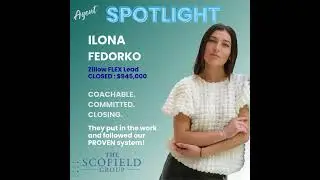 🔥 Agent Spotlight: Ilona Fedorko 🔥Coachable. Committed. CLOSING.