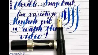 Waterman's 56 Superflex Keyhole Nib
