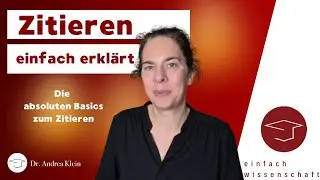Zitieren einfach erklärt #wissenschaft #studytips #zitate