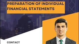 Preparation of individual financial statements