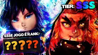 TIERLIST DOS MELHORES JOGOS DE DEMON SLAYER DO ROBLOX... PROJECT SLAYERS OU DEMONFALL?