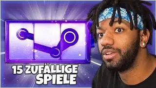ICH KAUFE 15 ZUFÄLLIGE STEAM SPIELE!!