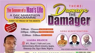 Damage the Damagers | Night Session | A day marathon program | July edition |Live @ Ijegemo Zonal HQ