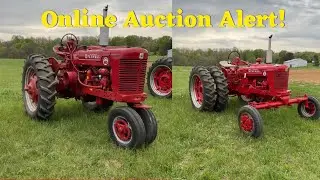 Online Auction Alert! Farmall Super MD and Super H for Sale at Auction