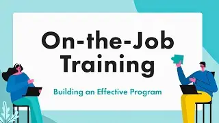 ON THE JOB TRAINING METHODS (HRM)