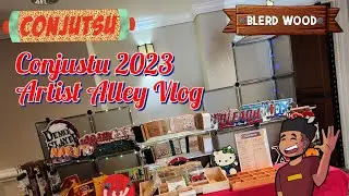 Artist alley vlog: Conjustu | First Time in the Vendors Hall!