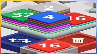 2048 Cube Stack - Gameplay Walkthrough