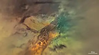 Zooming in on Huygens' landing site on Titan