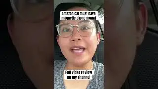 Amazon product review Magnetic phone mount #amazon #shorts