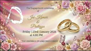 23.01.2026 The Engagement Ceremony of Jai Kumar & Pratigya