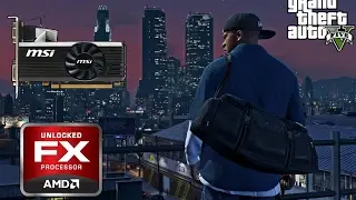 Grand Theft Auto V - AMD FX 4300 / 4GB RAM / RADEON R7 240!