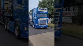 SCANIA V8 | R.T. Keedwell Group | Truckfest Original leave