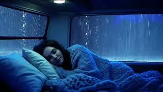 Rain Sounds for Sleep 🚗 Gentle Car Ambience to Calm the Mind & Sleep Instantly
