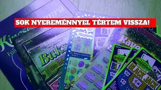 A NAGY VISSZATÉRÉS❗️🤑 - RENGETEG SORSJEGY🍀❗️  - 💰 SOK NYEREMÉNY💰