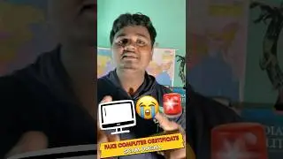 Alert Odisha government job aspirants 🚨 | Fake computer certificate be aware  #govtemployees #jobs