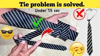 Perfect tie for school | Tie for school students | Easy tie knots...