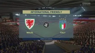مباراة ايطاليا X ويلز  Italy VS Wales (FIFA 21 gameplay)