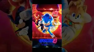 Making A Custom Sonic 4 Movie Poster! #soniccollection #movieposter #shinsonic #sonicmovie4 #sonic
