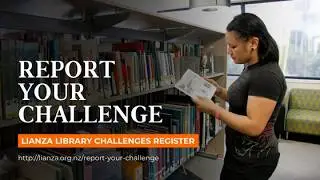 LIANZA Webinar &ndash; What is the Library Challenges Register and why is it important  June 4, 2025