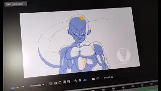 Frieza vs Gas Fan animation