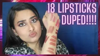 Dupe Lipsticks you need!!! || Jeffree Star, NYX, NYKAA & Maybelline || HImanshi Vashisht