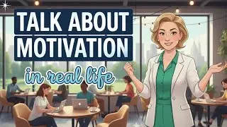 How to Talk About Motivation (Slow & Simple English) 
