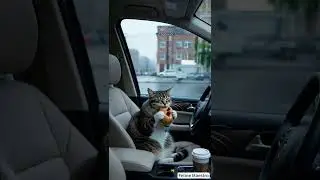 Autonomous driving is dangerous #cat