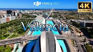 Valencia, Spain 🇪🇸 City of Arts and Sciences  4K Drone Footage