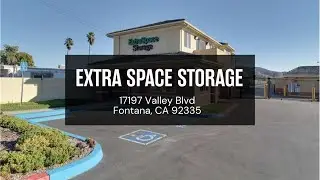 Storage Units in Fontana, CA on Valley Blvd - Extra Space Storage
