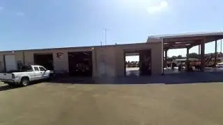 Buzzing the Bus Barn - August 2, 2016