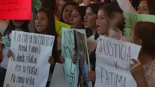 Femicides and child funeral in mexico