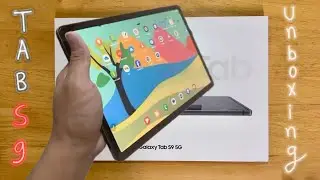 Samsung Galaxy tab S9 5G unboxing 8/128GB in 2025