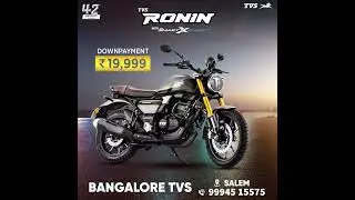 TVS Ronin - Bangalore TVS | Salem