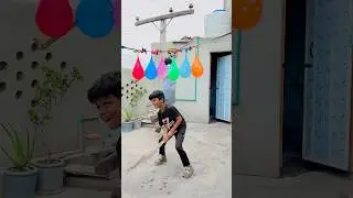 Balloon popping challenge #video #shortvideos #video #balloon