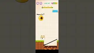 Save The Doge | Stage 197 | Game Play #youtubeshorts #savethedoge #honeybees #honeycomb #games