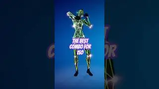 The best combo for ISO Skin #fortnite #shorts