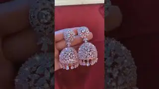 diamond jumka ❣️#earrings #earringsoftheday #necklace #jewelry #jewellery