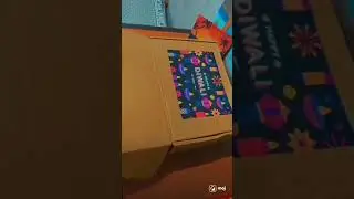 diwali gift from moj🤩🤩 #mojgift #diwali #happydiwali #diwaligift  #deepthiarts #gift #shorts #moj