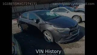 2016 chevrolet cruze 1G1BE5SMXG7274131